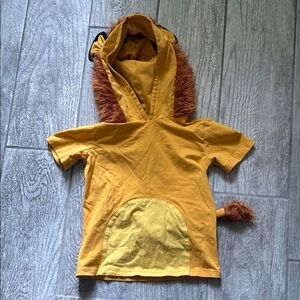 EUC Taylor Joelle -unisex simba shirt-Kids Lion Hoodie T-Shirt - Yellow